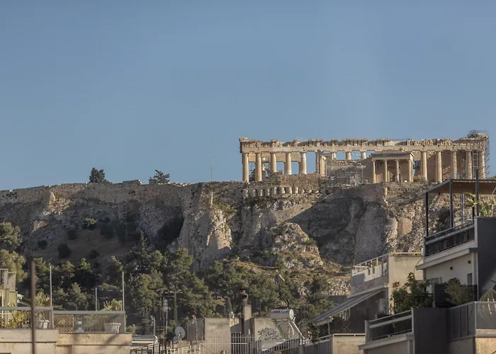 Loft At Historical Center Of Athens Acropolis View